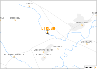 map of Otruba