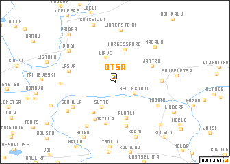 map of Otsa