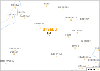 map of Otsego