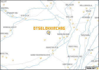 map of Otsëlok Kirchag