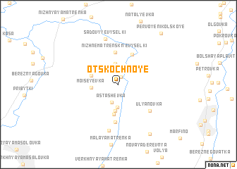 map of Otskochnoye