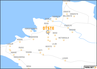 map of Otste