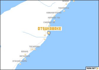 map of Otsukabake