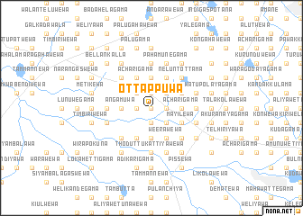 map of Ottappuwa