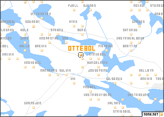 map of Ottebol