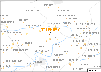 map of Ottekasy
