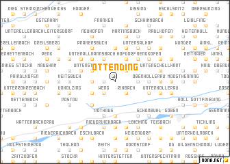 map of Ottending