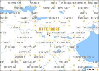 map of Ottendorf