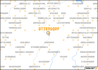 map of Ottendorf