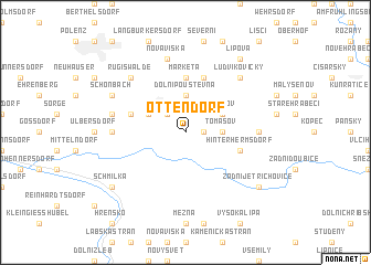 map of Ottendorf