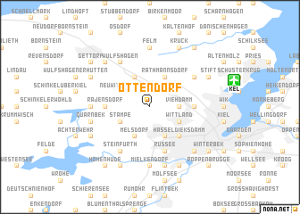 map of Ottendorf