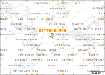 map of Ottenhausen