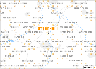 map of Ottenheim