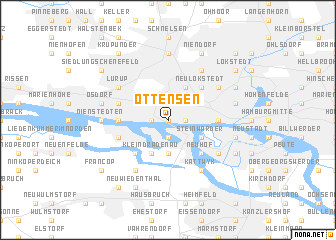 map of Ottensen