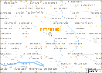 map of Ottenthal