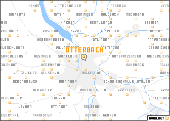 map of Otterbach