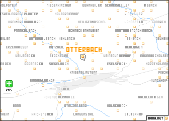 map of Otterbach