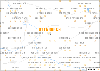 map of Otterbach