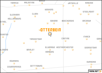 map of Otterbein