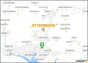 map of Otterbourne