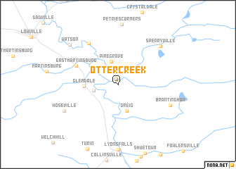 map of Otter Creek