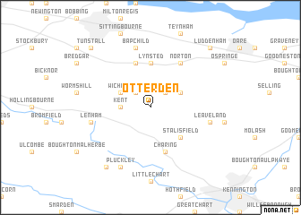 map of Otterden