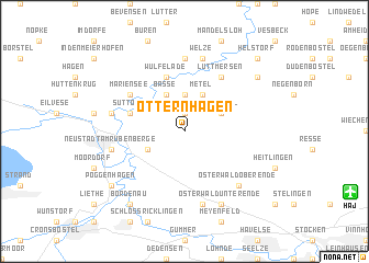 map of Otternhagen