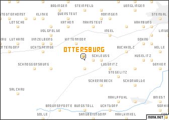 map of Ottersburg