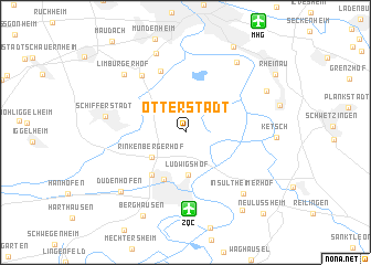 Otterstadt (Germany) map - nona.net