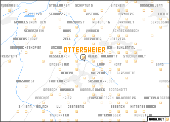 map of Ottersweier