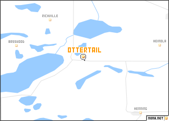 map of Ottertail