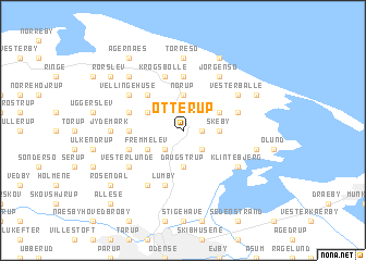 map of Otterup