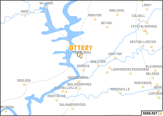map of Ottery