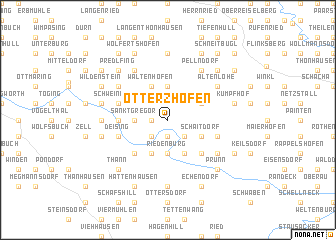 map of Otterzhofen
