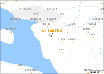 map of Ottestad