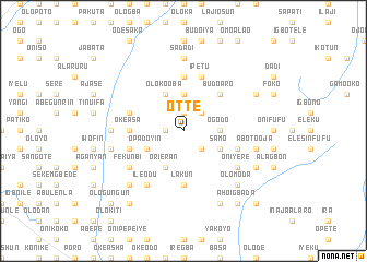 map of Otte