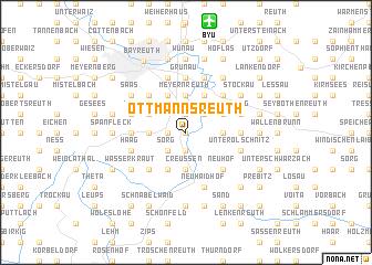 map of Ottmannsreuth