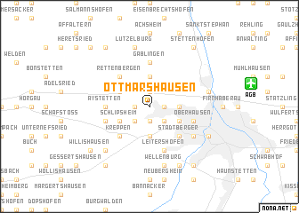 map of Ottmarshausen