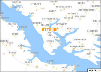 map of Ottoman