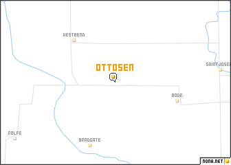 map of Ottosen