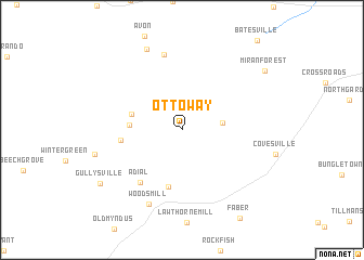 map of Ottoway