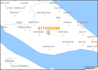 map of Ottringham