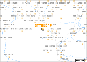 map of Ottsdorf