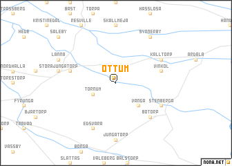 map of Öttum