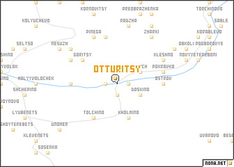 map of Otturitsy