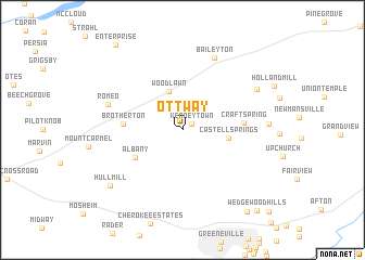 map of Ottway