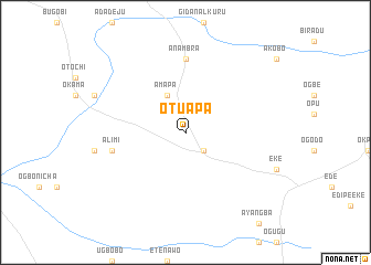 map of Otuapa