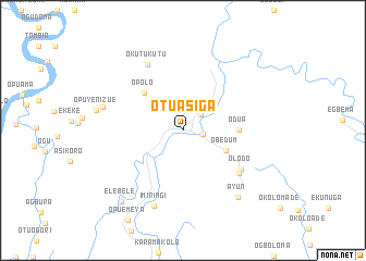 map of Otuasiga