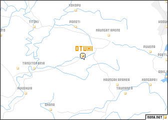 map of Otuhi