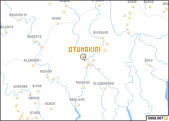 map of Otumakiri